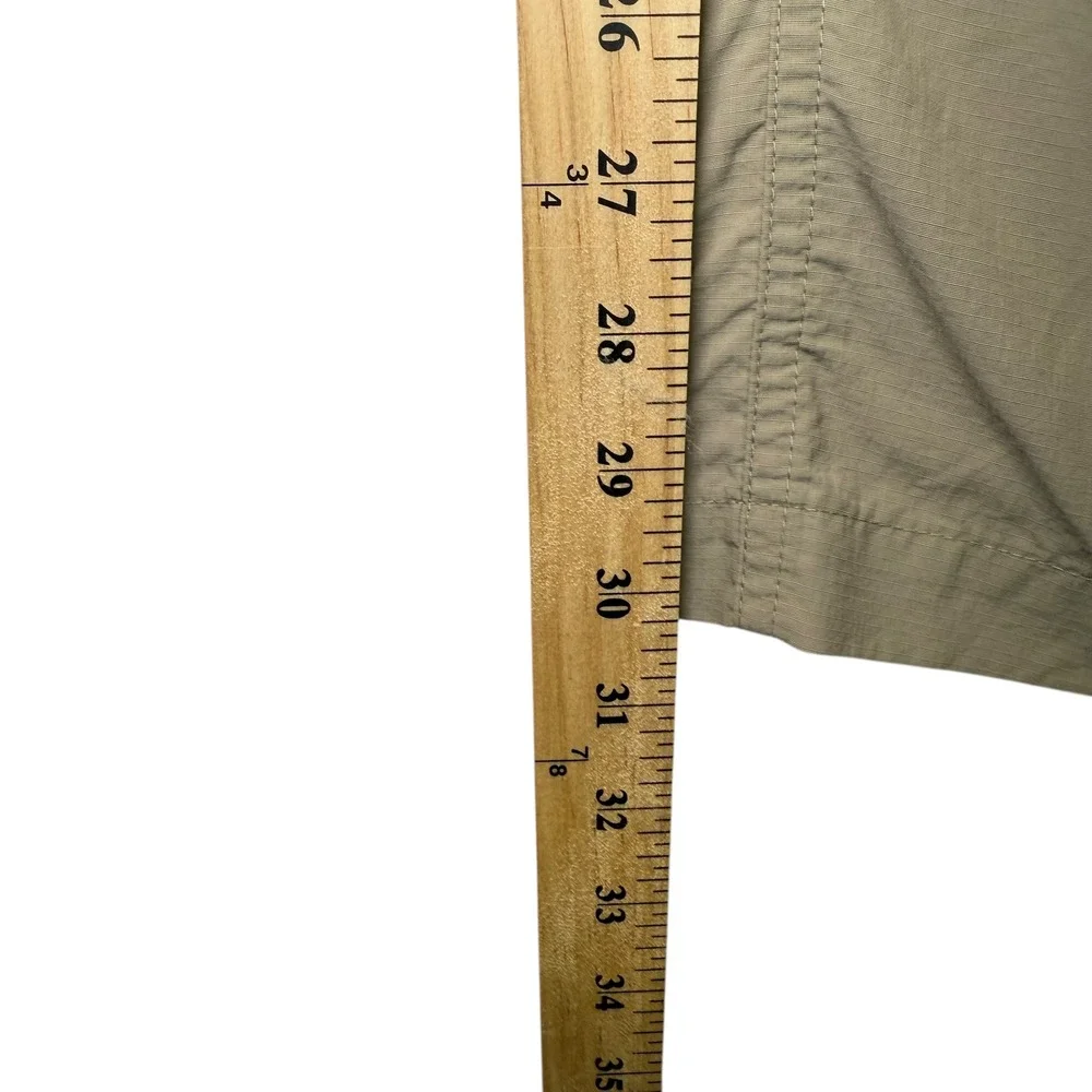 Columbia Men's Convertible Hiking Pants Zip Off‎ Khaki Size 40W 30L